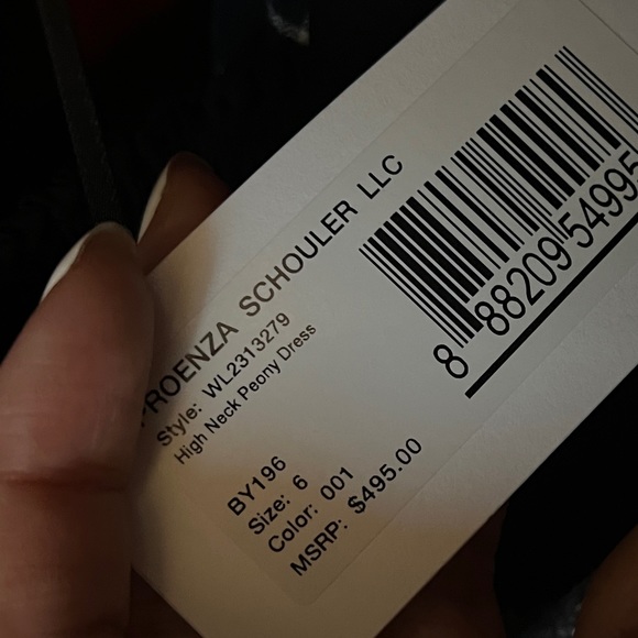 Proenza Schouler White Label Peony Halterneck Dress - Picture 10 of 10